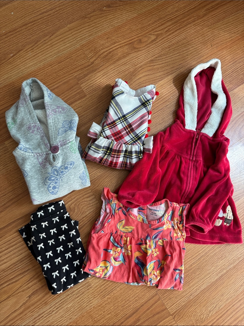 💰BOGO FREE 5 Pc Baby Girl Clothing Lot Bundle 12-18 Mo
